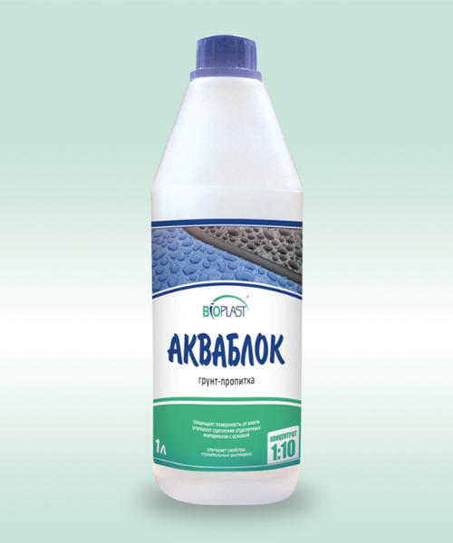 Акриловий ґрунт Акваблок, 1л